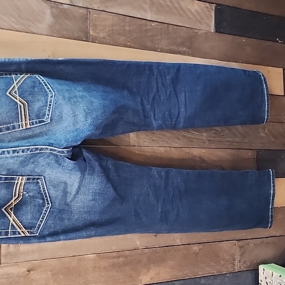 Ariat Men's Dark Blue Relaxed Jeans Size 31-32 - Picture 7 of 9